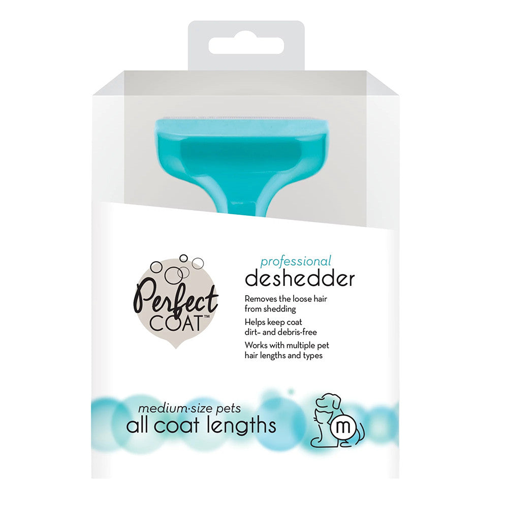 Perfect Coat Professional Deshedder Tool for Medium Size Pets